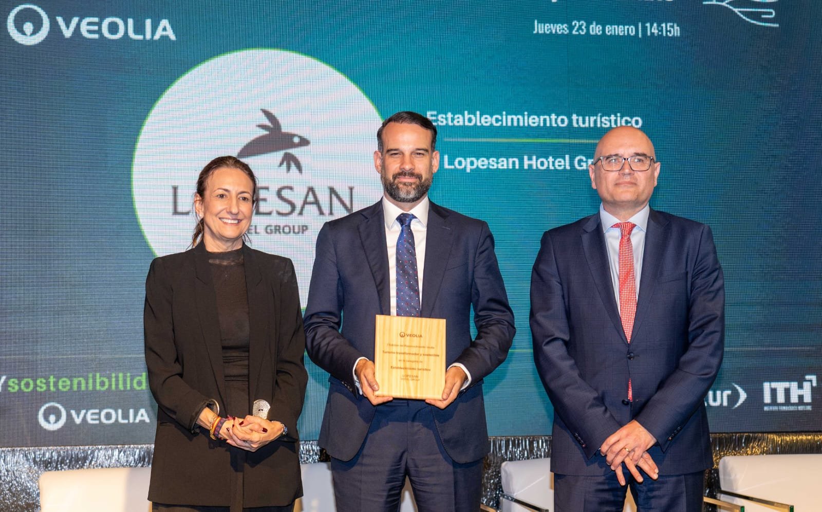 Cobertura ESPECIAL FITUR 2025: El desarrollo sostenible y las políticas verdes lideradas por Lopesan Hotel Group son premiadas en FITUR