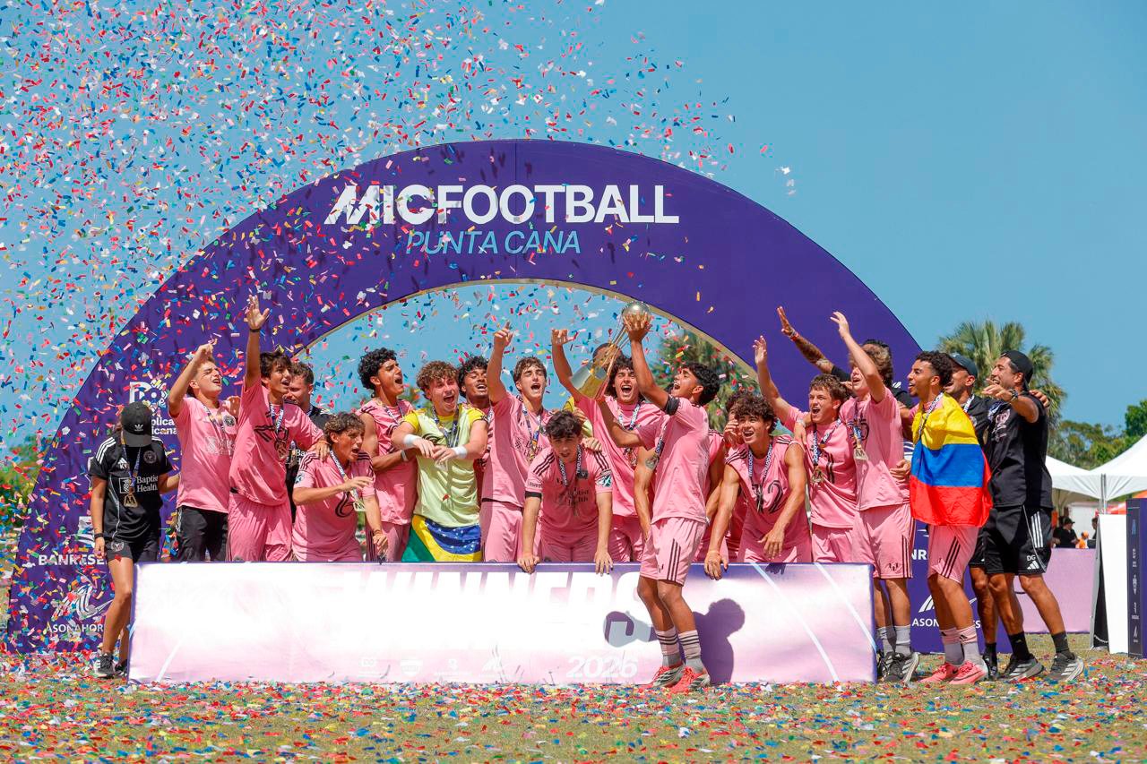 Club Inter Miami doble campeón en MICFootball Punta Cana 2026